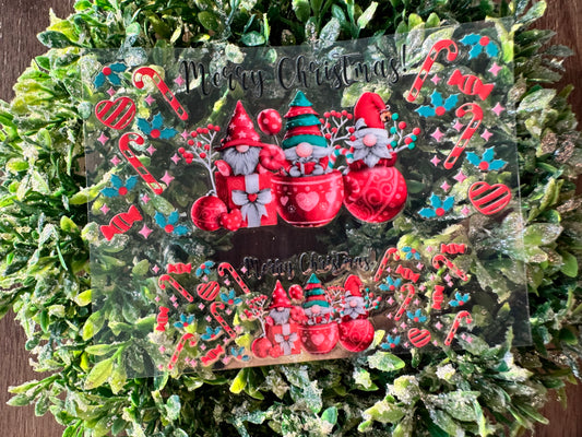 Christmas Gnomes Mini Wrap