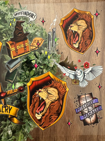 Red Daring Wizard Cup Wrap