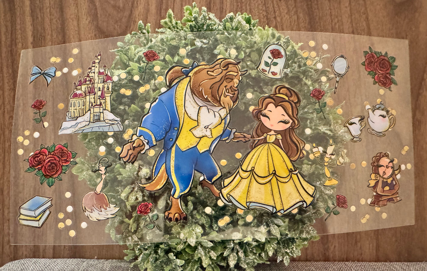 Beauty & The Beast Cup Wrap