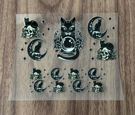 Black Cat Mini Wrap