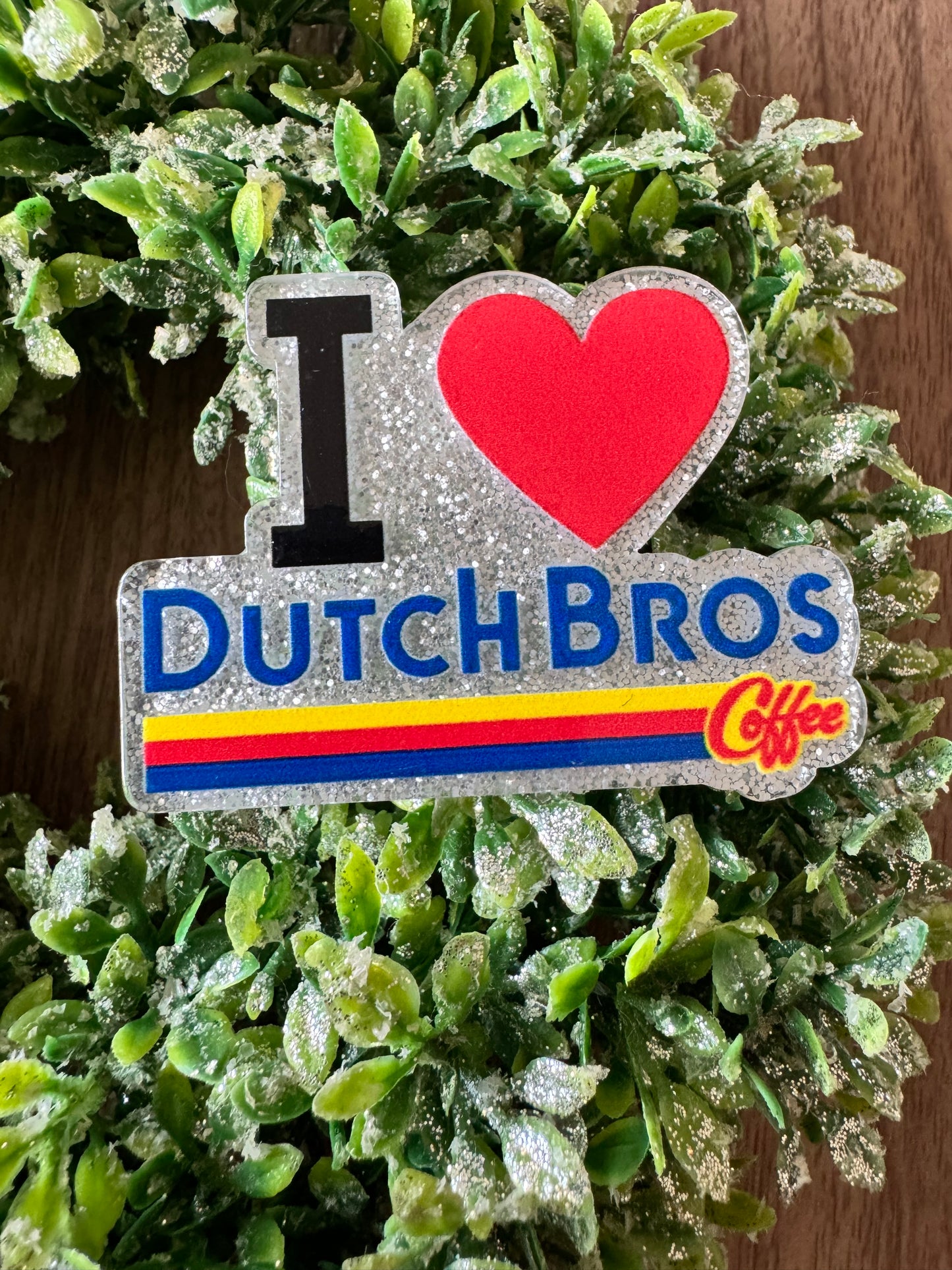 I Heart Coffee Bros Acrylic