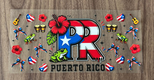 PR Puerto Rico Cup Wrap