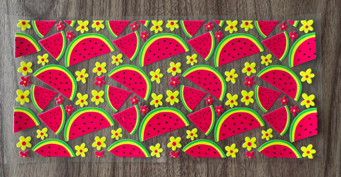 Flowery Watermelon Cup Wrap
