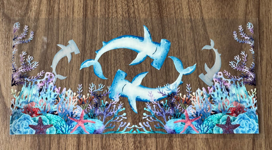 Hammerhead Sharks Cup Wrap
