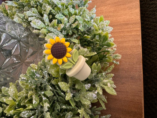 Sage Green Sunflower Focal