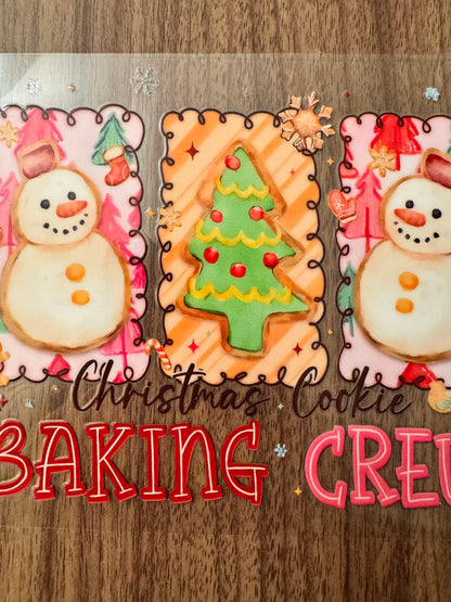 Christmas Cookie Baking Crew Cup Wrap