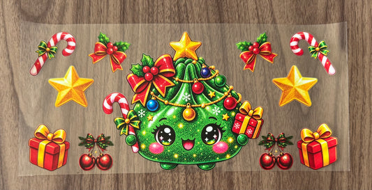 Christmas Tree Dumpling Cup Wrap