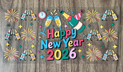 Happy New Year 2026 Cup Wrap