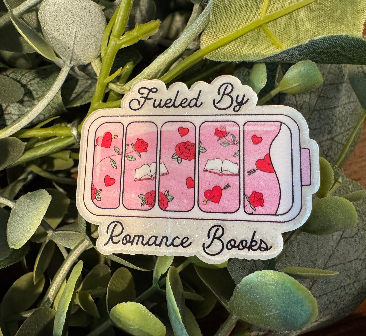 Fueled By Romance Books Acrylic