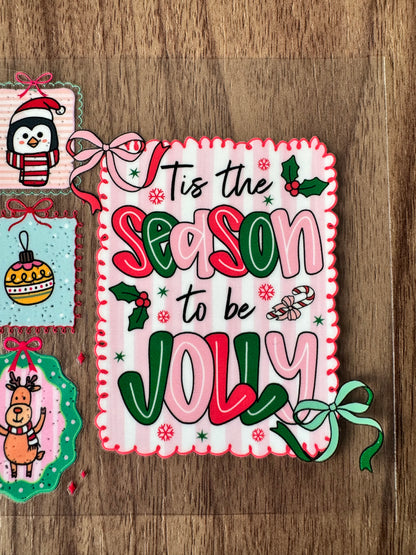 Cute Christmas Frames Cup Wrap