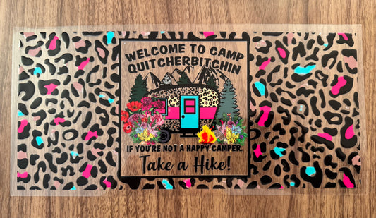 Camp Quiterbitchin Cup Wrap