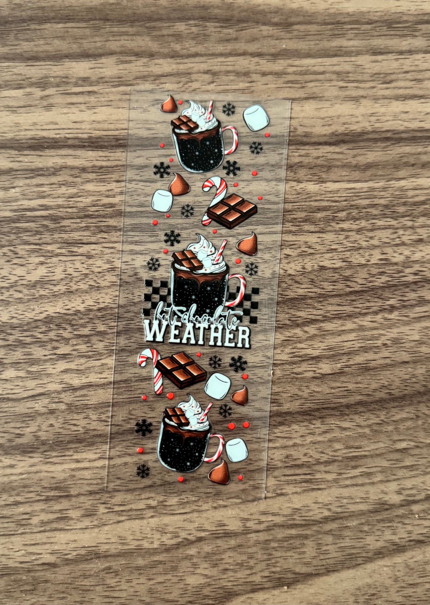 Hot Chocolate Weather Pen Wrap