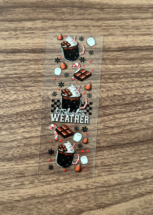 Hot Chocolate Weather Pen Wrap