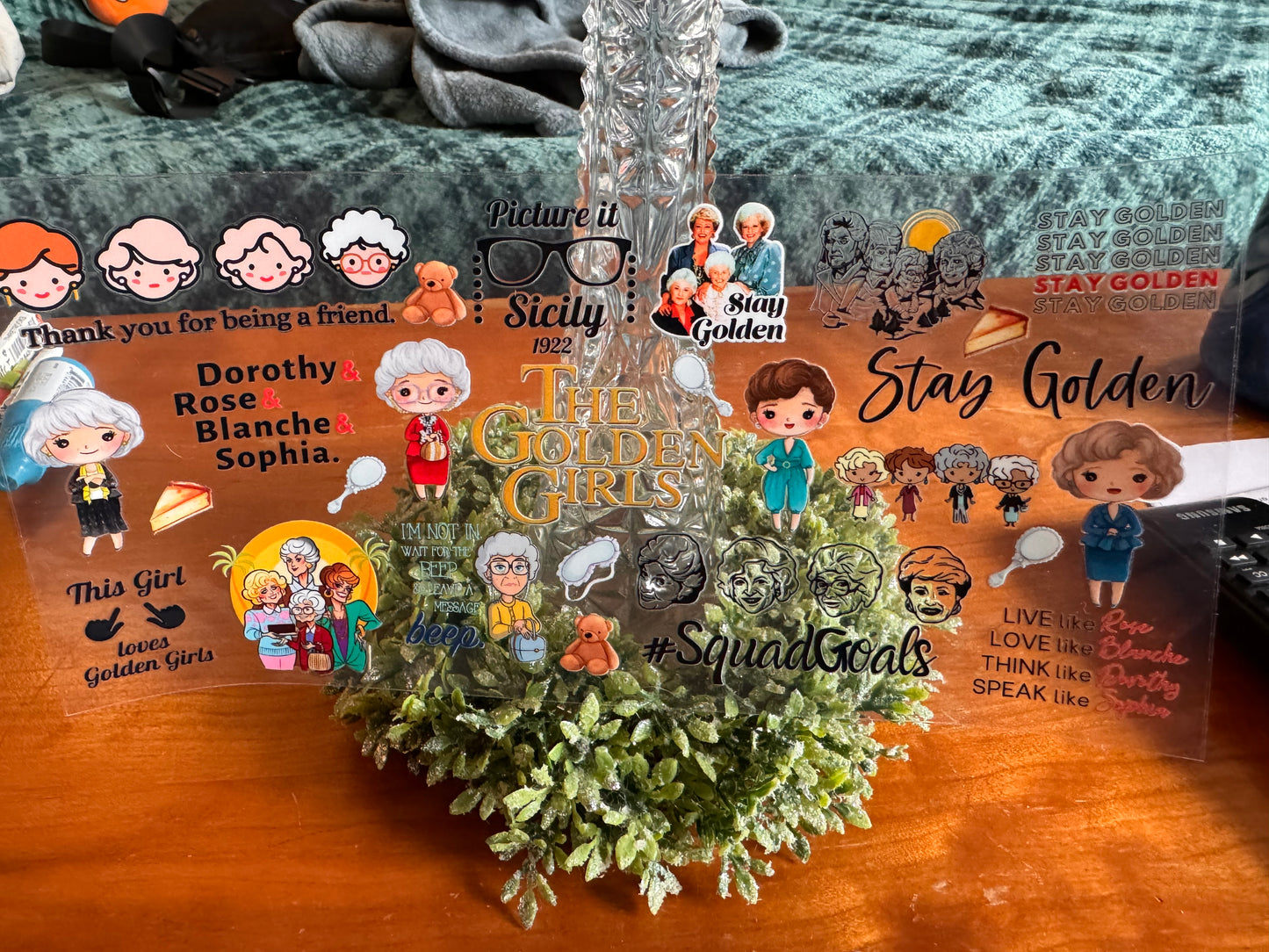 Golden Girls Cup Wrap