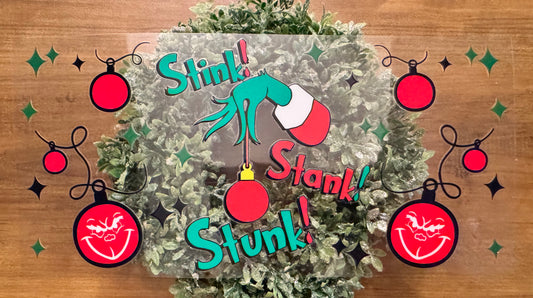 Stink Stank Stunk Cup Wrap