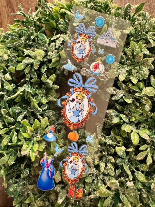 Fancy Glass Slipper Princess Pen Wrap