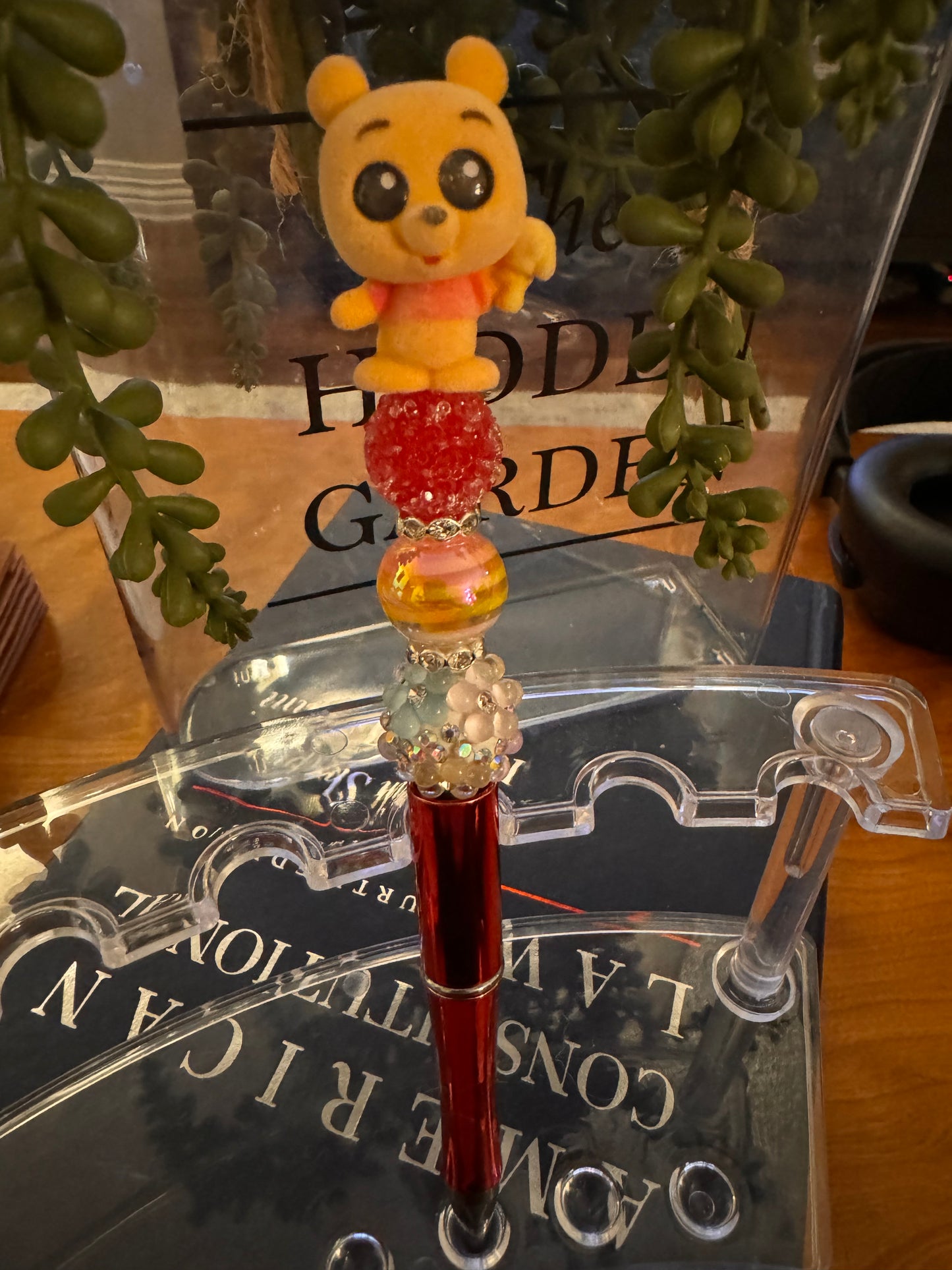 Flocked Winnie the Pooh Pen