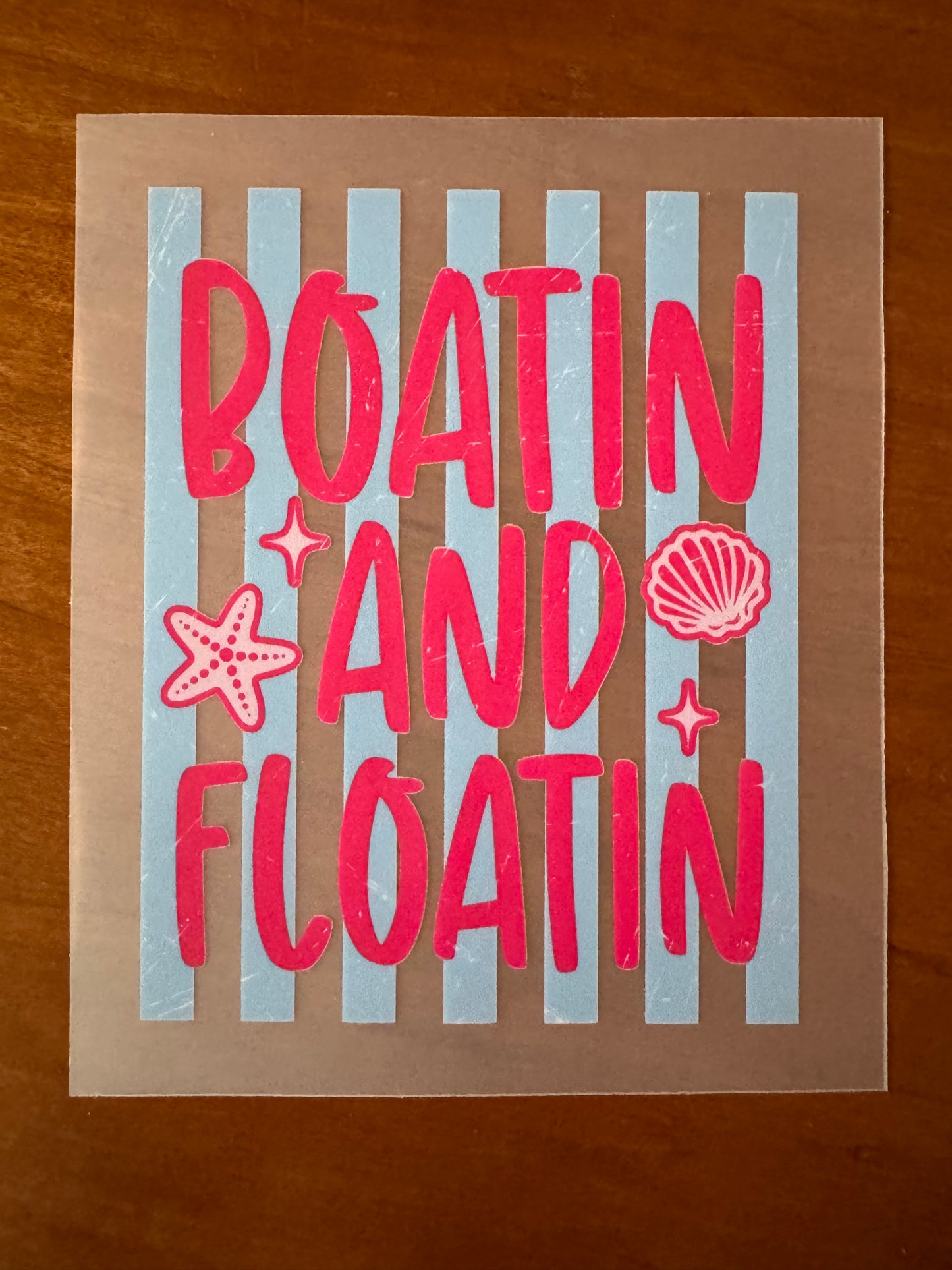 Boatin and Floatin Transfer