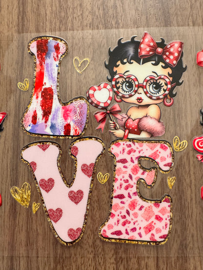 Love Pin-Up Girl Cup Wrap