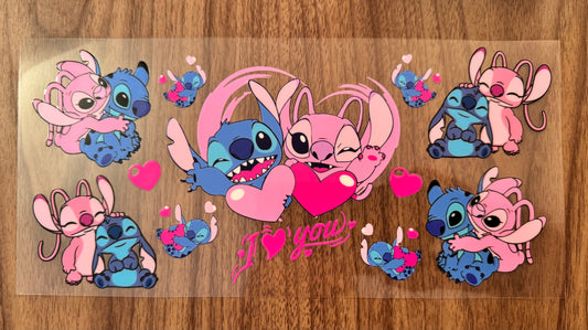 I Love You Aliens Cup Wrap