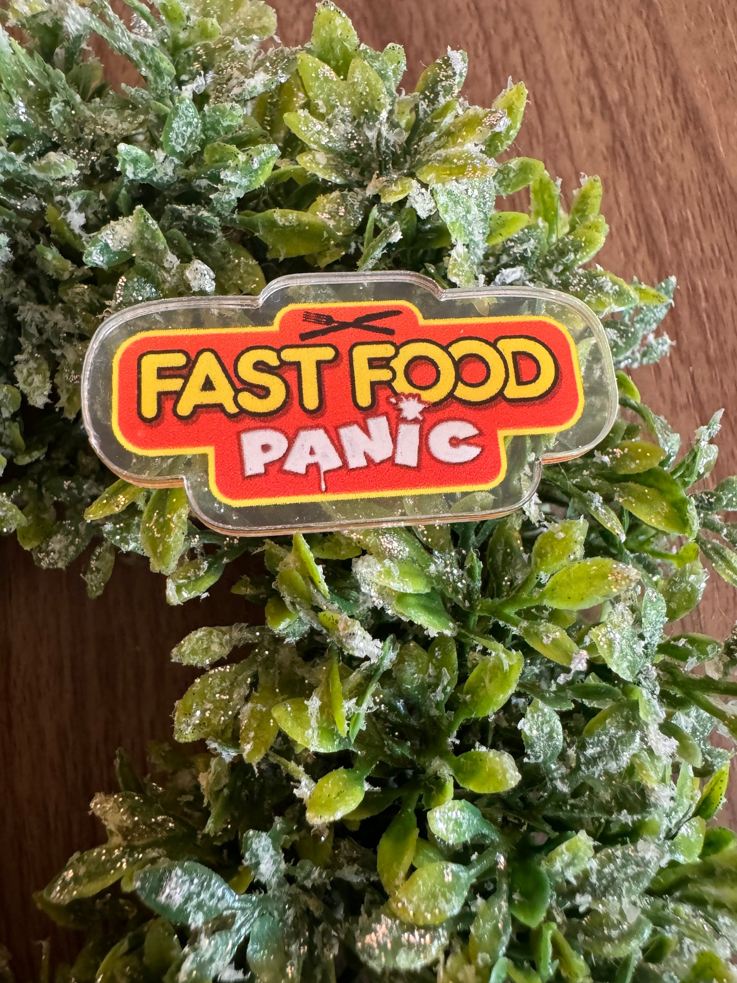 Fast Food Panic Acrylic