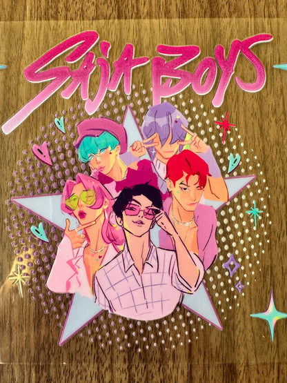 K-Pop Boys Cup Wrap