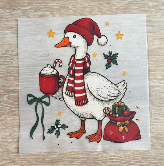 Christmas Goose Transfer