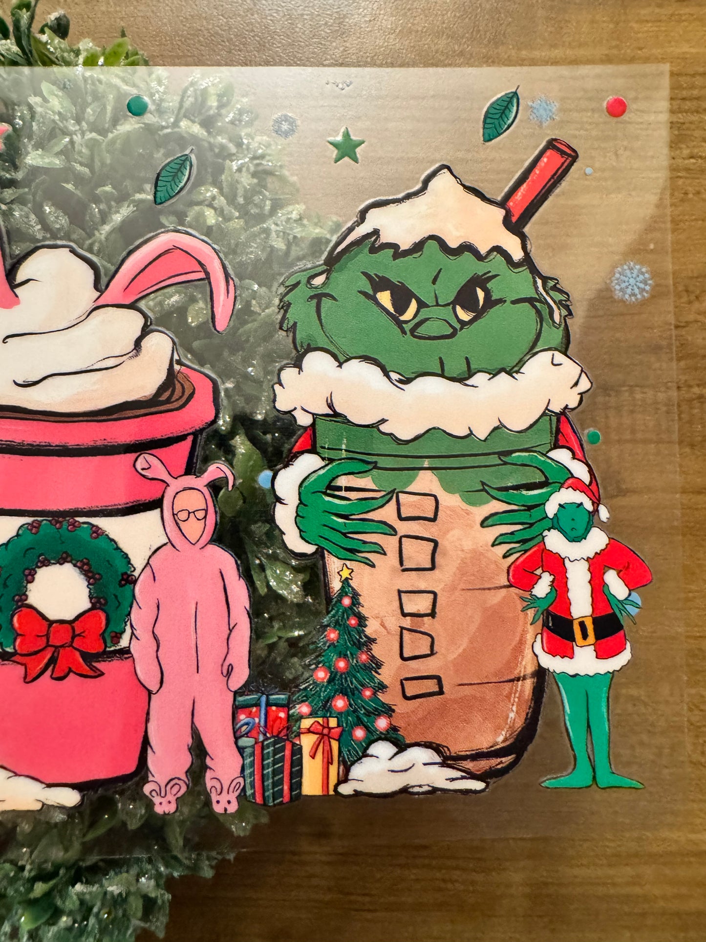 Christmas Drinks Cup Wrap