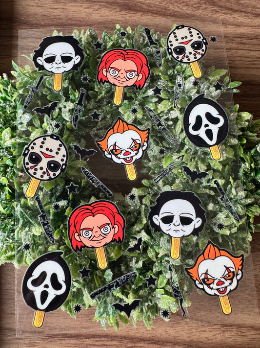 Scary Guy Popsicles Notebook Wrap (small)