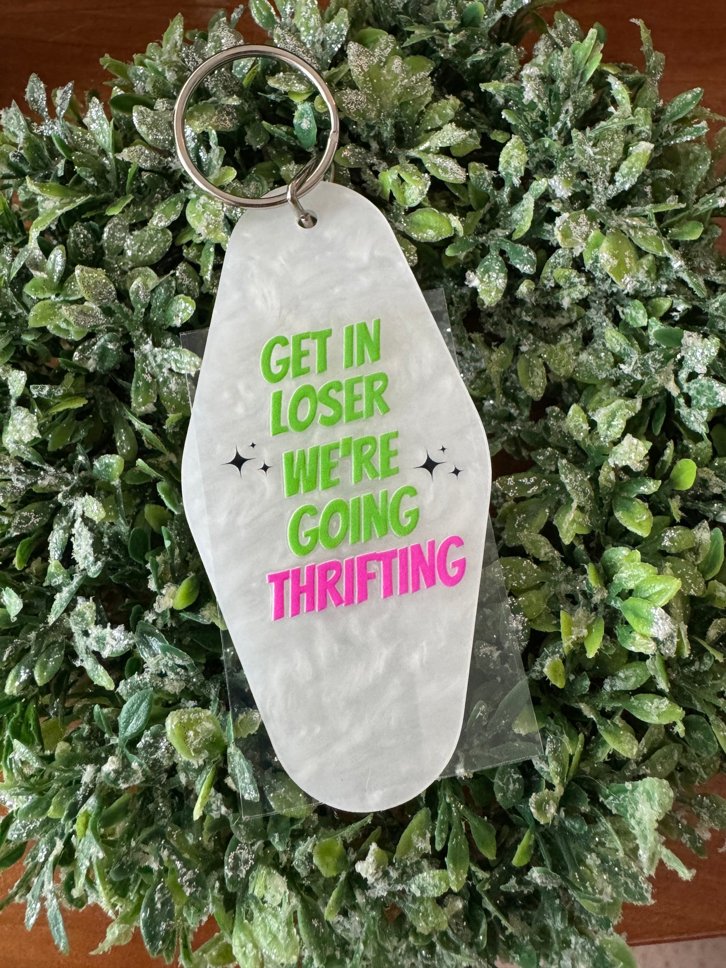 Going Thrifting Keychain Decal