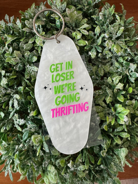 Going Thrifting Keychain Decal