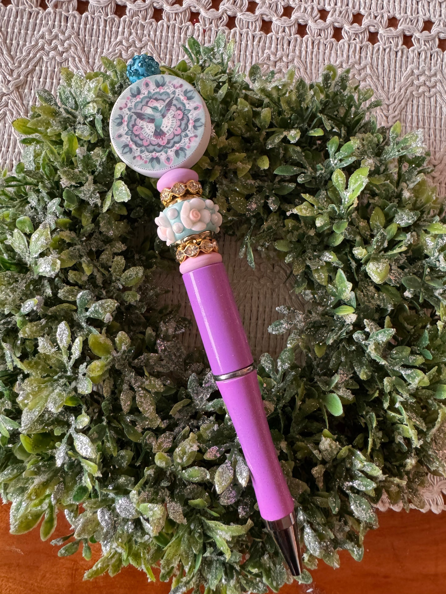 Colorful Hummingbird Pen