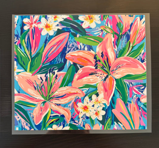 Pink Lily Cup Wrap