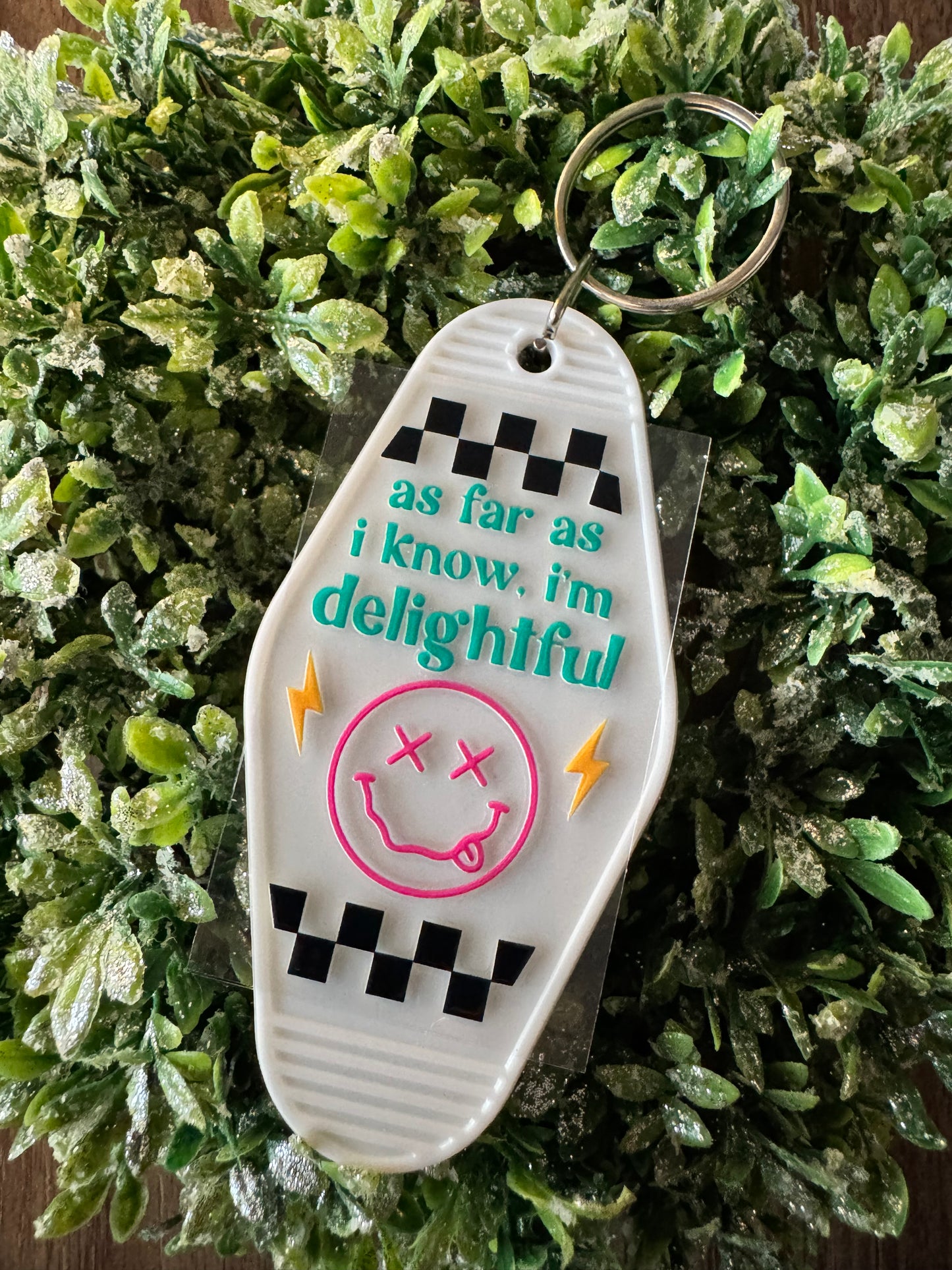 I’m Delightful Keychain Decal