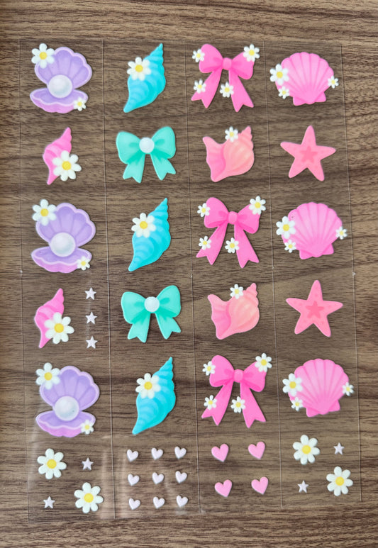 Shells & Bows Sheet