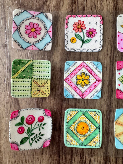 Bright Patchwork Cup Wrap