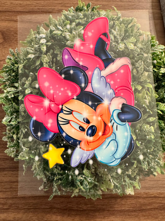 Sparkly Girl Mouse Notebook Wrap (Small)