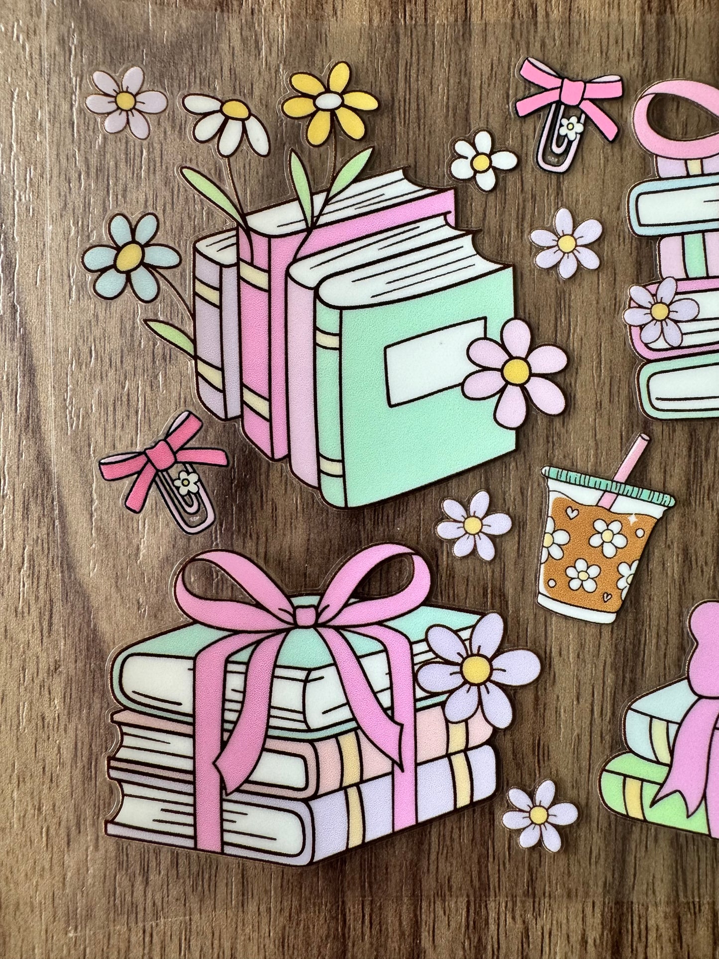 Books & Coffee Cup Wrap