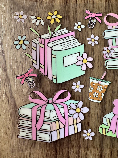 Books & Coffee Cup Wrap