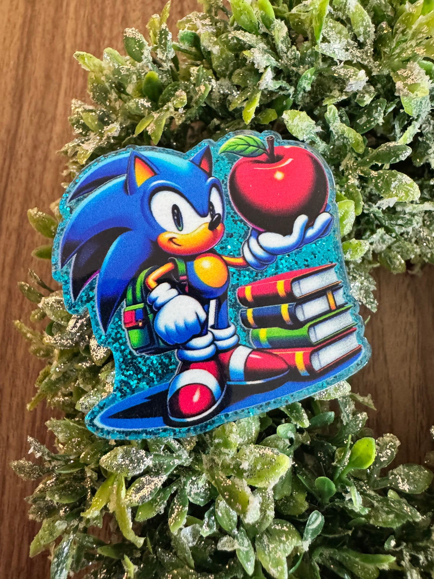 School Hedgehog Acrylic