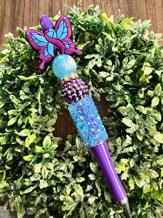 Awareness Butterfly Pen