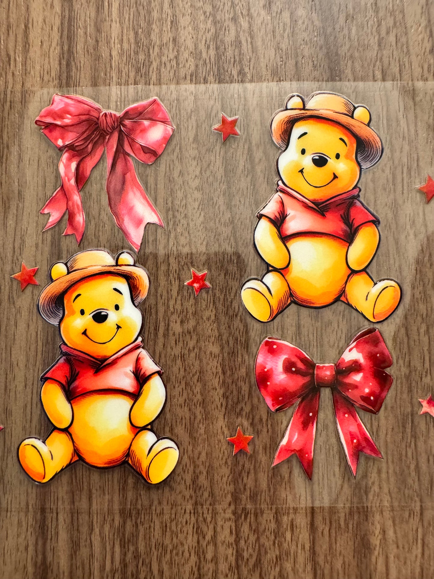 Honey Bear Bows Cup Wrap
