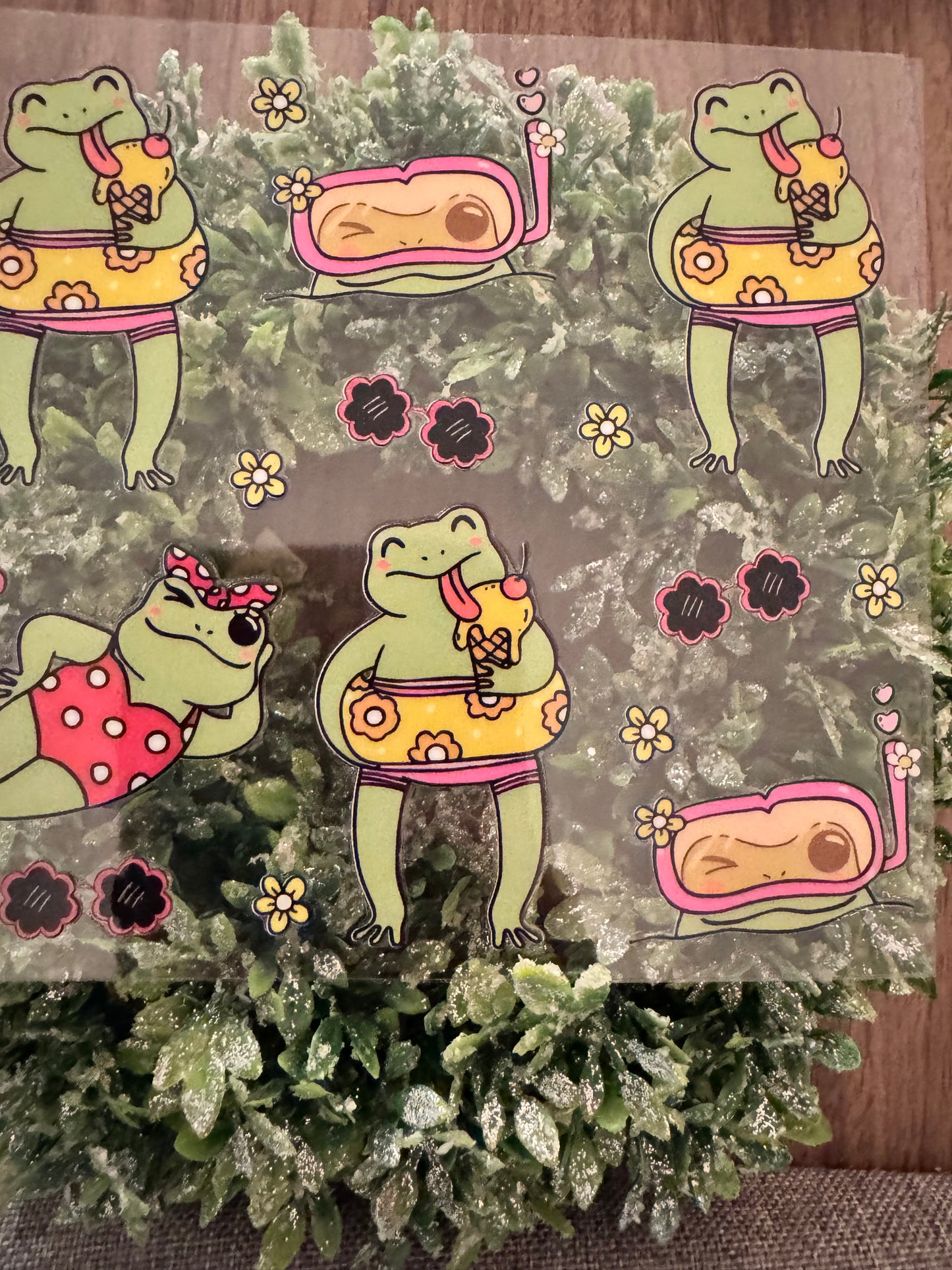 Summertime Frog Cup Wrap