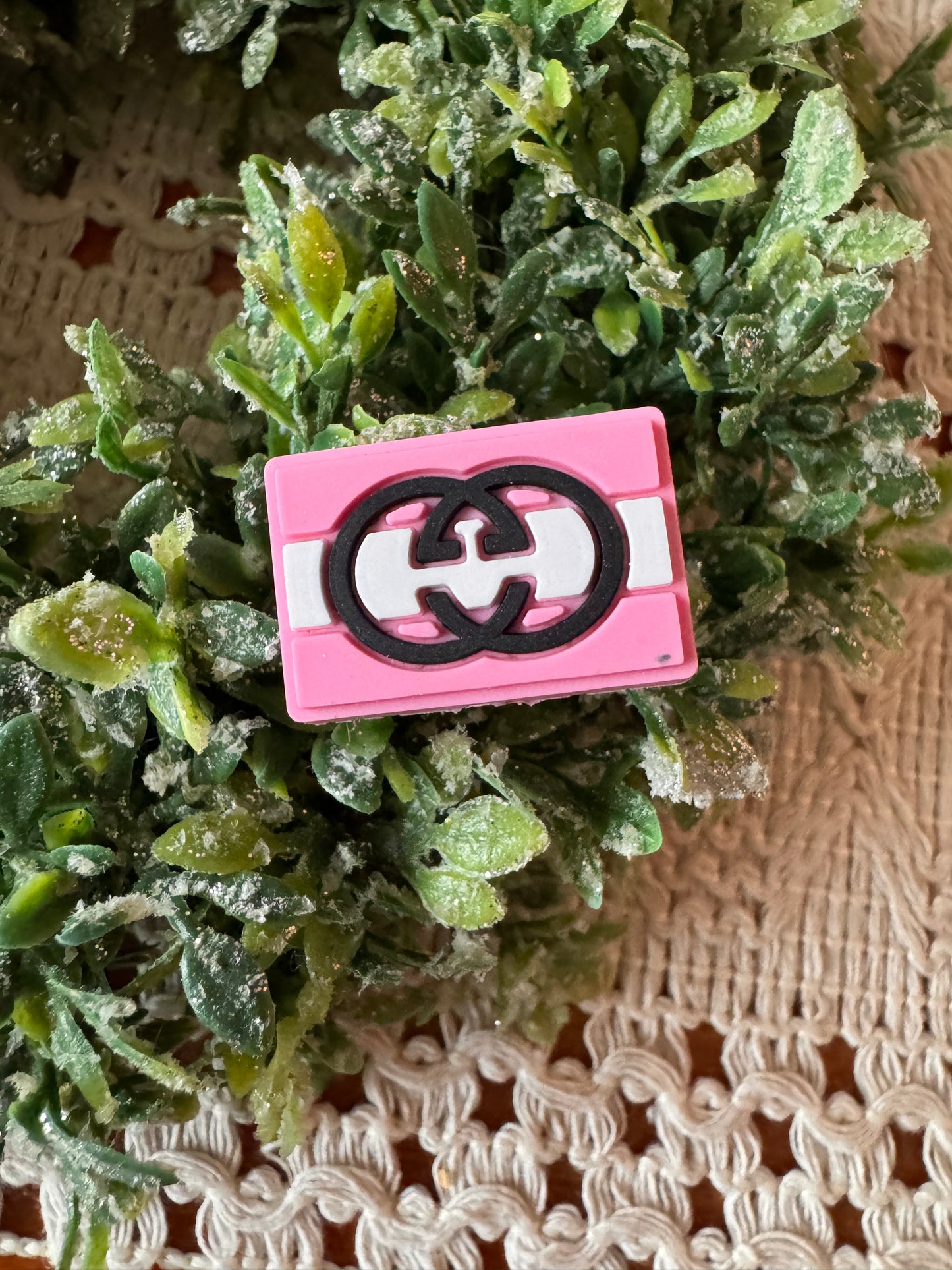 Pink/White G Boujee Focal