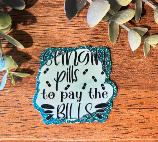 Funny Slinging Pills Acrylic