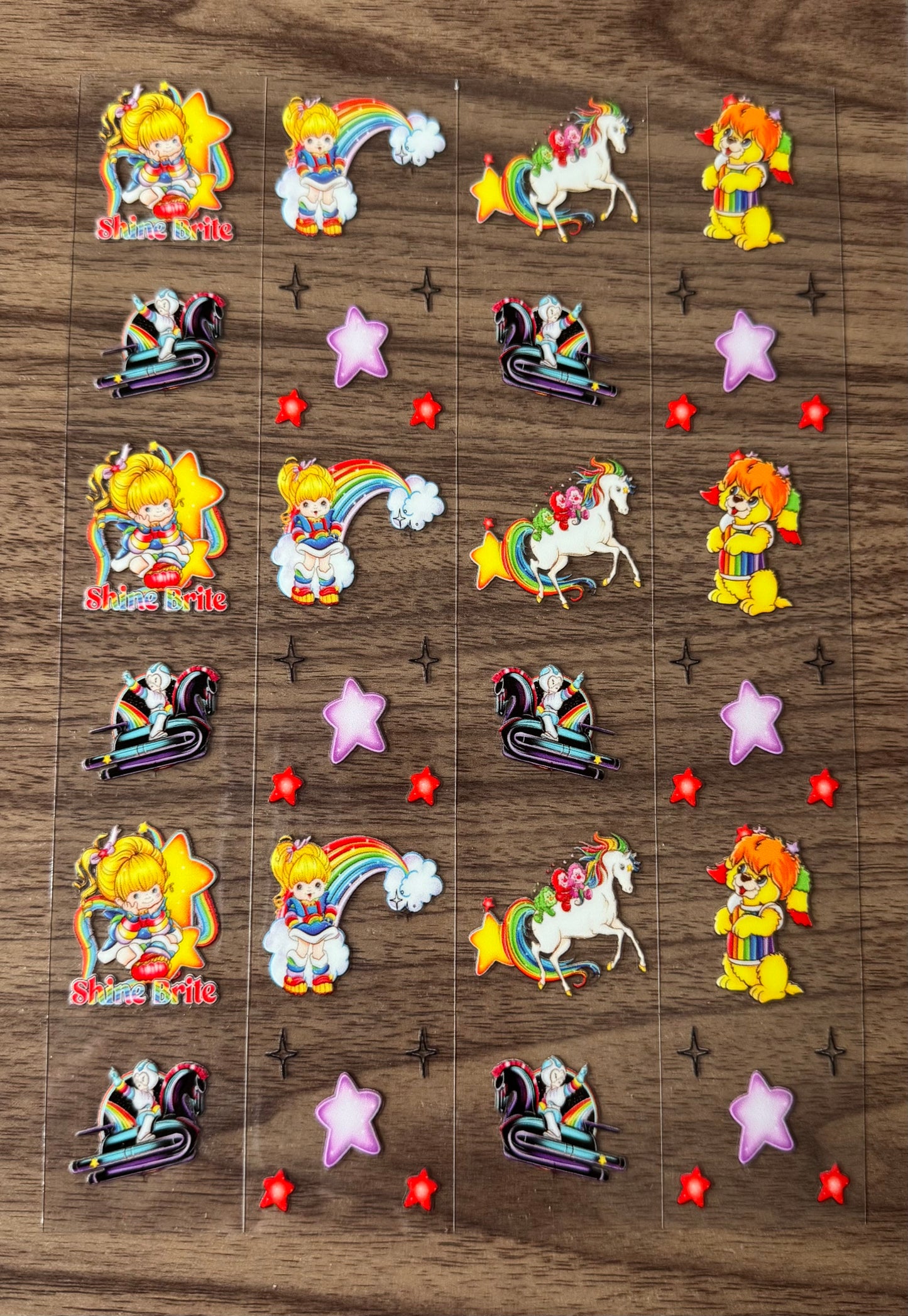 Rainbow Girl Sheet