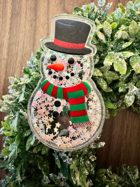 Snowman Acrylic Shaker