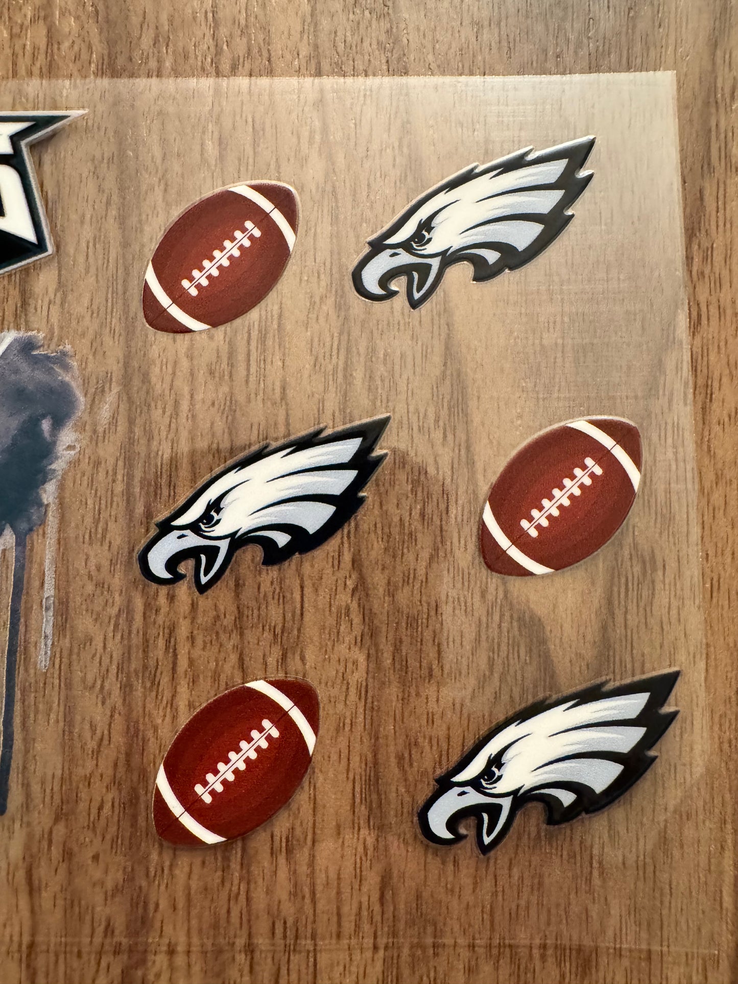 Philadelphia Football Paint Drip Cup Wrap