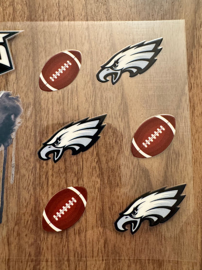 Philadelphia Football Paint Drip Cup Wrap