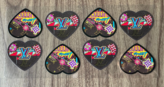 Graffiti Loo Boujee Hearts Cup Wrap